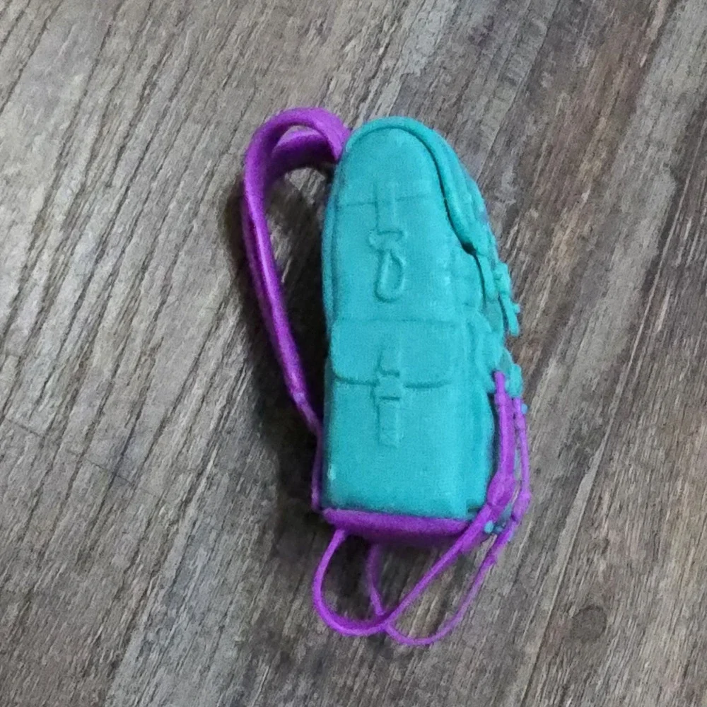 Barbie Malibu It Take‎ Two Camping Backpack Only Purple Turquoise Replacement